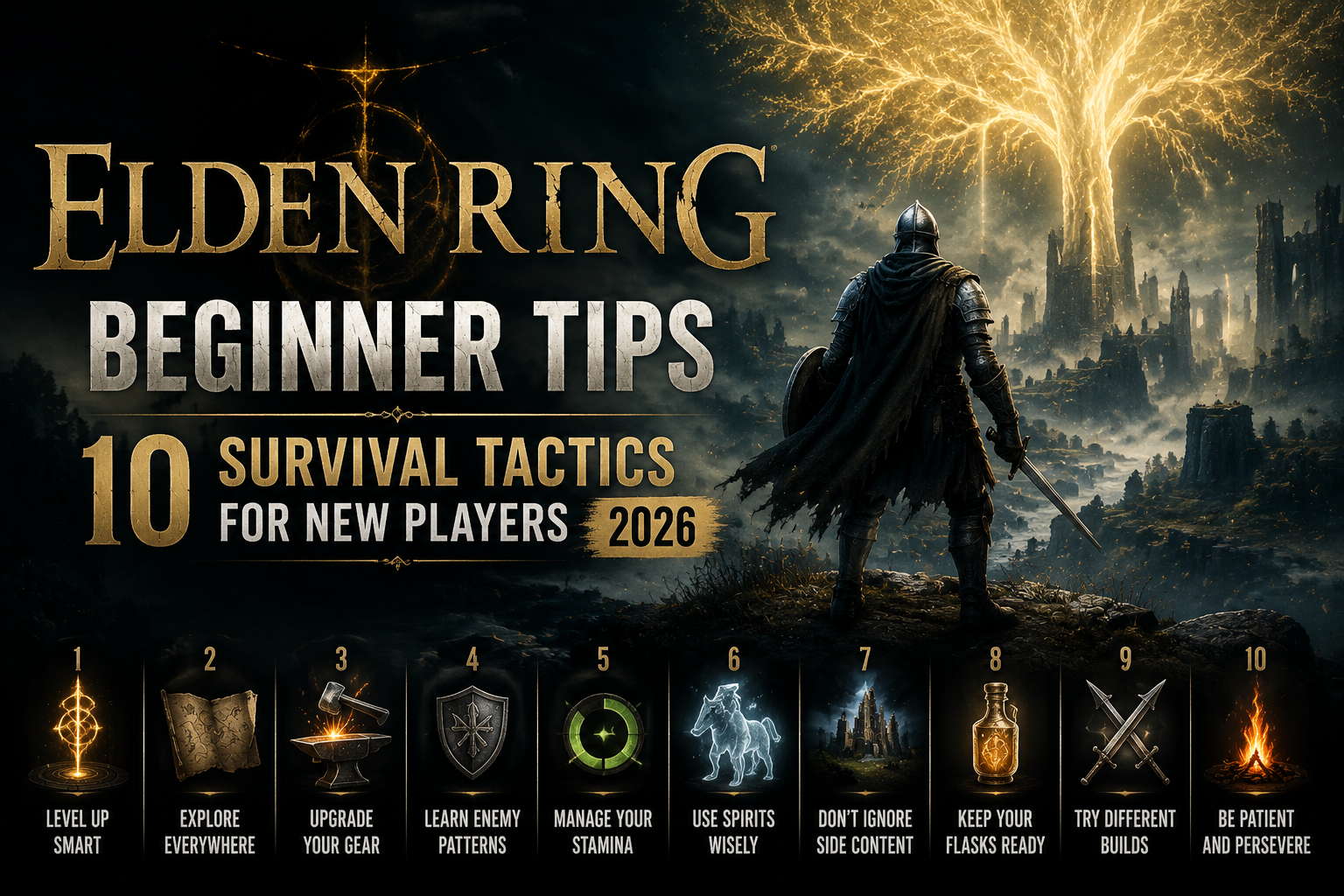 Elden Ring Beginner Tips 10 Survival Tactics for New Players 2026
